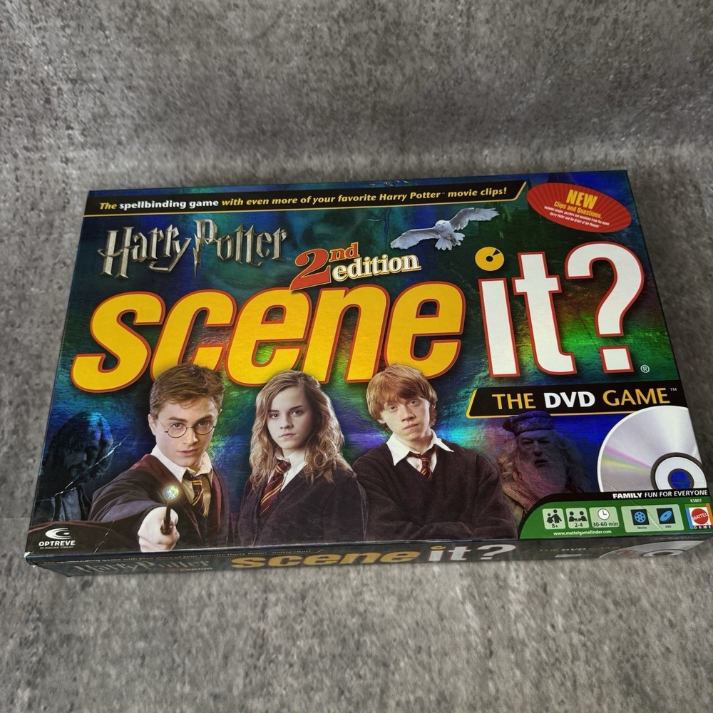 Harry Potter Scene it? 2nd Edition The DVD Game Complete